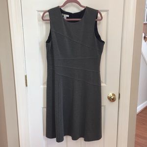 London Times Knee Length Tank Dress